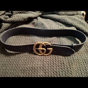 Gucci Double G Snake Belt